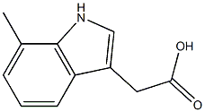 7-Methyl-3- indolaceticacid Struktur