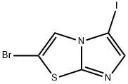 2-broMo-5-iodoiMidazo[2,1-b]thiazole Struktur