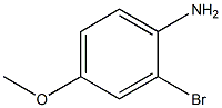 2-broMo-4-Methoxyaniline Struktur