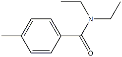 N,N-diethyl-4-methylbenzamide Struktur