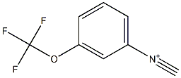 N-methylidyne-3-(trifluoromethoxy)benzenaminium Struktur