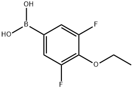 4-Ethoxy-3,5-difluorophenylboronic acid Struktur