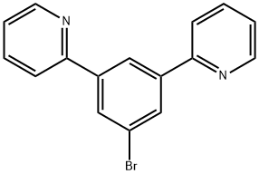 2,2'-(5-broMo-1,3-phenylene)dipyridine Struktur