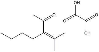 Butylmesityl oxide oxalate Solution Struktur