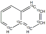 Naphthalene  (13C6) Solution Struktur