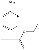 ethyl 2-(6-aMinopyridin-3-yl)-2-Methylpropanoate Struktur