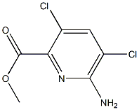 Methyl 6-aMino-3,5-dichloropicolinate Struktur