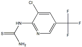 N-(3-Chloro-5-trifluoroMethyl-2-pyridyl)thiourea, 97% Struktur