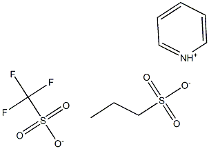 N-propylsulfonate PyridiniuM trifluoroMethanesulfonate Struktur