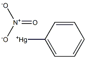 Phenylmercury nitrate Solution Struktur