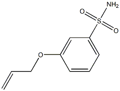 3-(allyloxy)benzenesulfonaMide Struktur