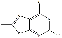 5,7-dichloro-2-Methylthiazolo[5,4-d]pyriMidine Struktur