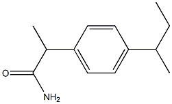 (2RS)-2-[4-(Methylpropyl)-phenyl]propanaMide Struktur