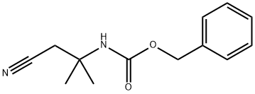 benzyl 1-cyano-2-Methylpropan-2-ylcarbaMate Struktur