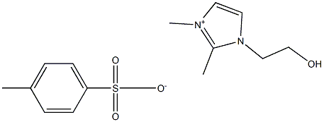 1-(2'-hydroxylethyl)-2,3-diMethyliMidazoliuM tosylate Struktur