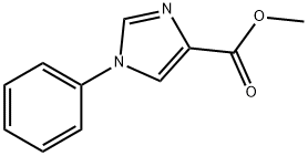 Methyl 1-phenyl-1H-iMidazole-4-carboxylate Struktur