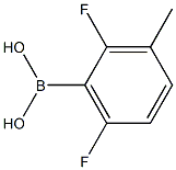 2,6-Difluoro-3-methylphenylboronic acid Struktur