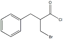 2-benzyl-3-broMopropanoyl chloride Struktur