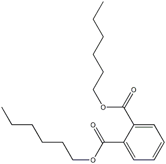 Di-n-hexyl phthalate (ring-1,2-13C2, dicarboxyl-13C2) Solution Struktur