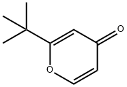 2-tert-butyl-4H-pyran-4-one Struktur