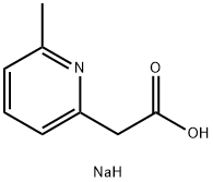 SodiuM 2-(6-Methylpyridin-2-yl)acetate Struktur