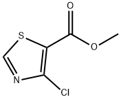 Methyl 4-chlorothiazole-5-carboxylate Struktur