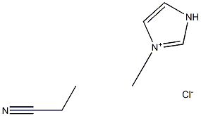 1-propylronitrile-3-MethyliMidazoliuM chloride Struktur