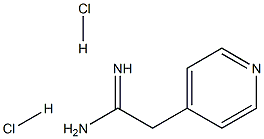 2-(pyridin-4-yl)acetamidinedihydrochloride Struktur