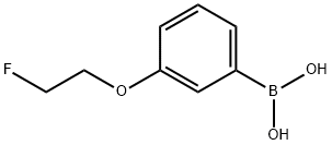 3-(2-Fluoroethoxy)phenylboronic acid Struktur