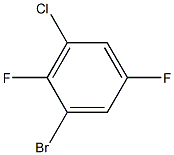 2,5-difluoro-3-chlorobroMobenzene Struktur