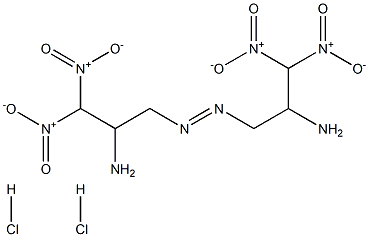 Azobis (2-Amino Dinitro Propane) Dihydrochloride Struktur