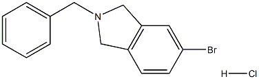 2-benzyl-5-broMoisoindoline hydrochloride Struktur