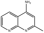 2-Methyl-1,8-naphthyridin-4-aMine Struktur