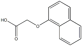 2-Naphthoxyacetic acid Solution Struktur