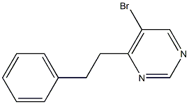 5-broMo-4-phenethylpyriMidine Struktur