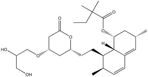 SiMvastatin Glycerol Ester Struktur