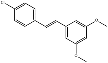 1-[2-(4-Chloro-phenyl)-vinyl]-3,5-diMethoxy-benzene Structure