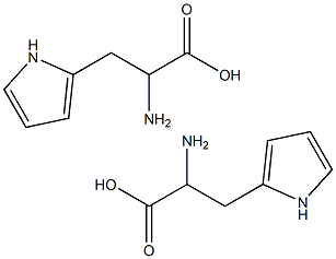 3-(2-Pyrrolyl)-DL-alanine 3-(2-Pyrrolyl)-DL-alanine Struktur