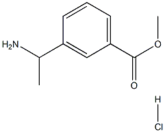 Methyl 3-(1-aMinoethyl)benzoate hydrochloride Struktur