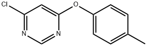 4-(p-tolyloxy)-6-chloropyriMidine Struktur