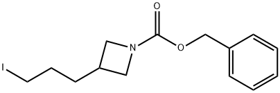 benzyl 3-(3-iodopropyl)azetidine-1-carboxylate Struktur