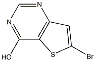 6-BroMo-thieno[3,2-d]pyriMidin-4-ol Struktur