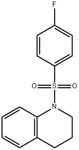 1-(4-Fluorophenylsulfonyl)-1,2,3,4-tetrahydroquinoline, 97% Struktur