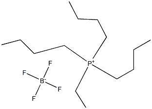 EthyltributylphosphoniuM tetrafluoroborate Struktur