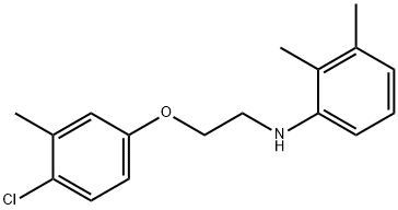 N-[2-(4-Chloro-3-methylphenoxy)ethyl]-2,3-dimethylaniline Struktur