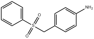 4-[(Phenylsulfonyl)methyl]aniline Struktur