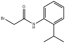 2-Bromo-N-(2-isopropylphenyl)acetamide Struktur