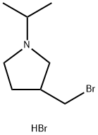 3-(Bromomethyl)-1-isopropylpyrrolidine hydrobromide Struktur