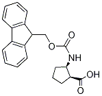 (1S:2R)-FMOC-2-AMINO-1-CYCLOPENTANECARBOXYLIC ACID Struktur