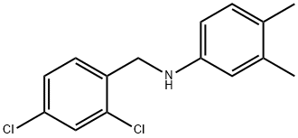 N-(2,4-Dichlorobenzyl)-3,4-dimethylaniline Struktur